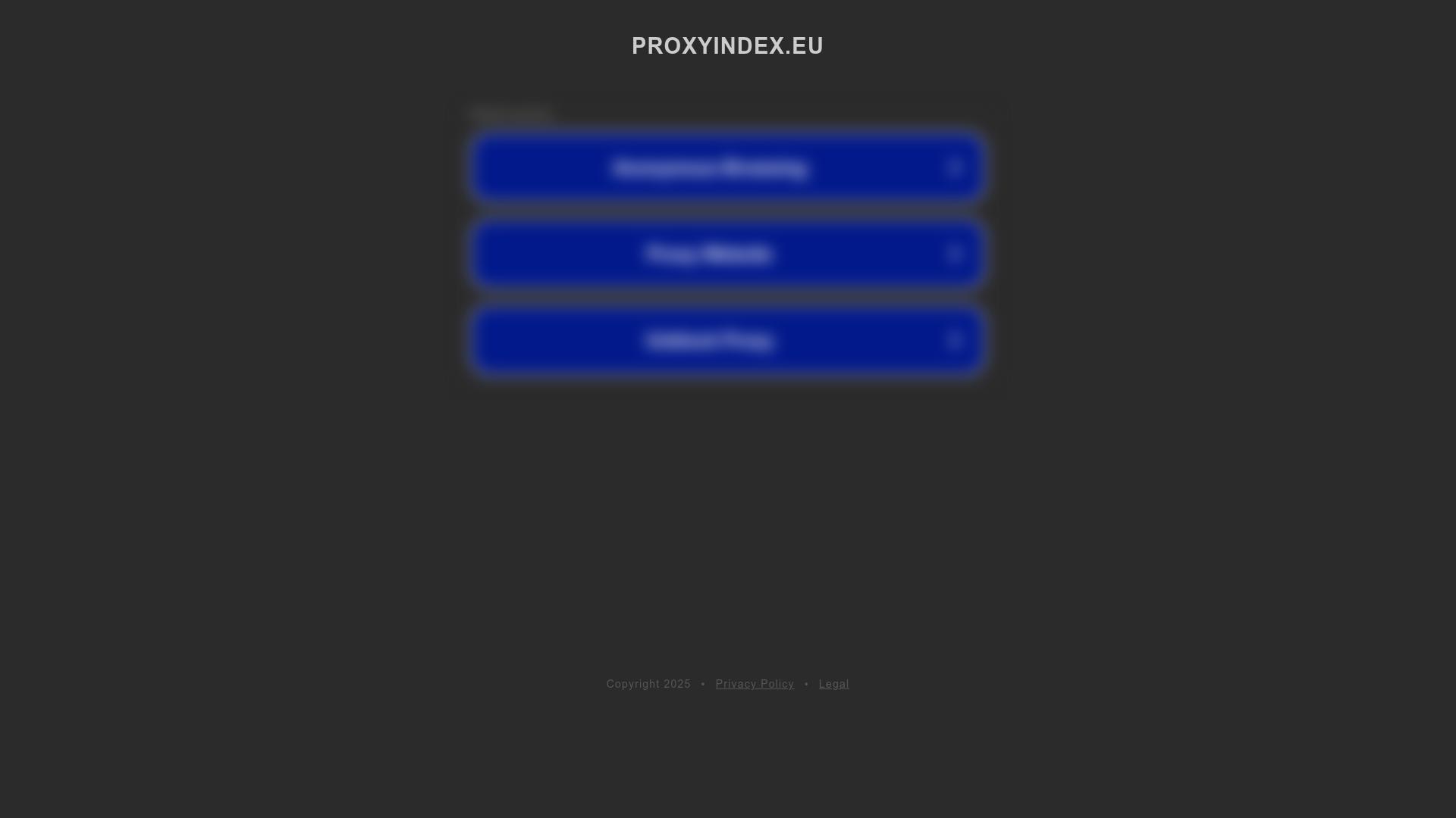 proxyindex.eu