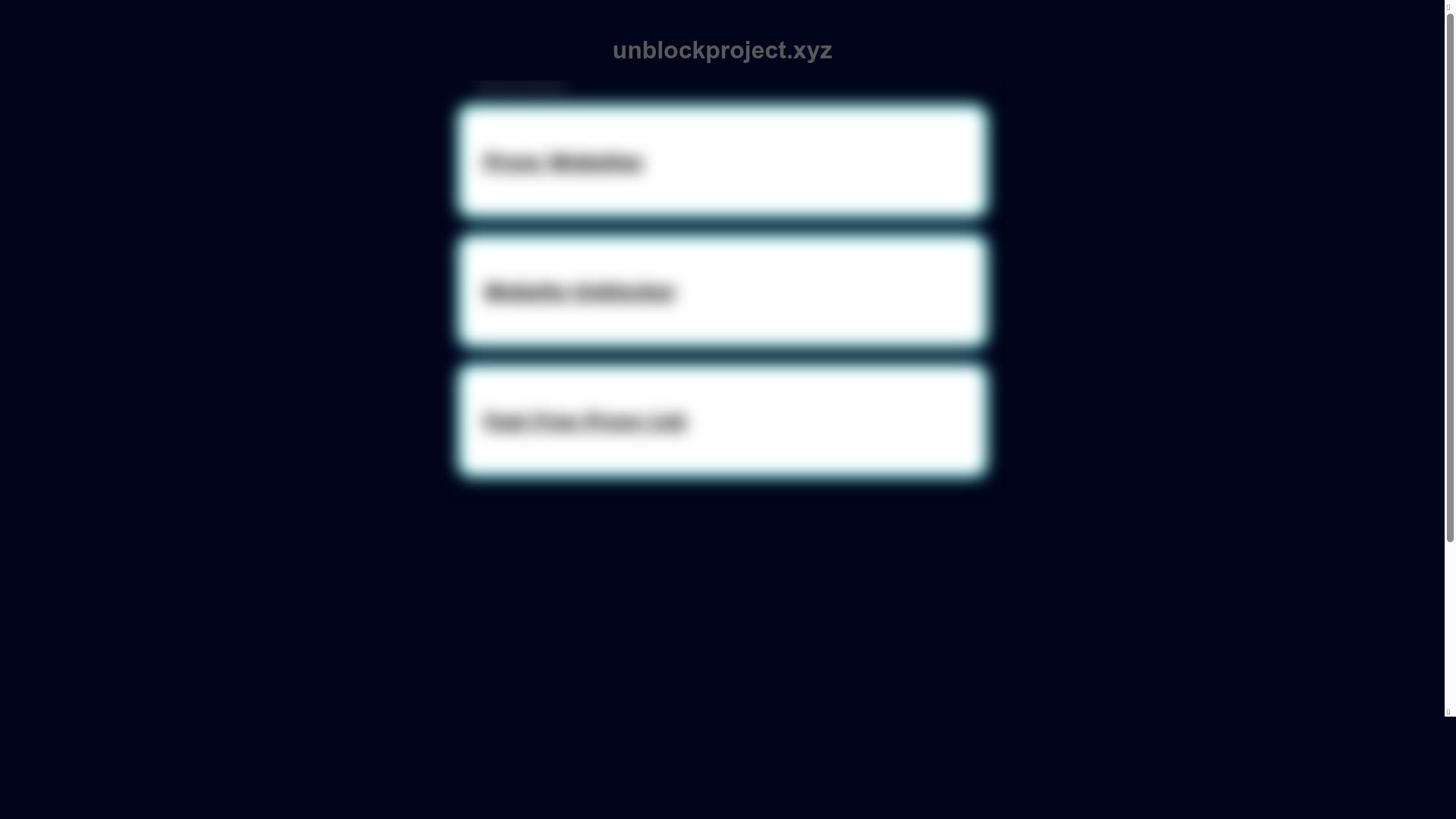 unblockproject.xyz